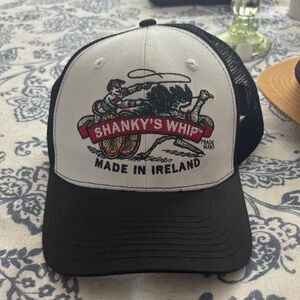 Shanky's Whip Black and White Trucker Hat